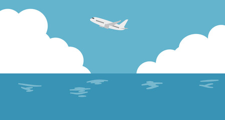 海と空と飛行機