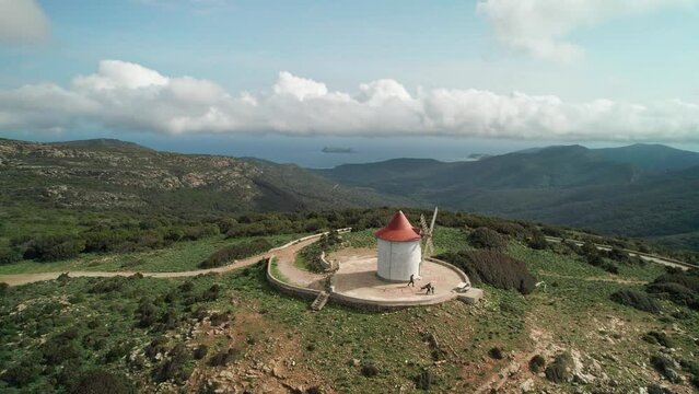 Cap Corse, le moulin Mattei