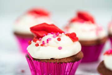 Red velvet cupcakes