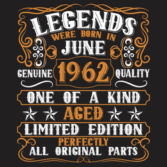 Vintage Birthday  t shirt design with Birthday elements or Hand drawn Birthday typography design
