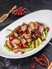 Double cooked Pork with Sichuan Cuisine