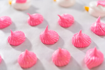 Easter Meringue Cookies