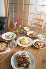 中華　晩ご飯の食べ物の待ち受け