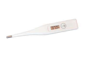 Medical digital thermometer isolated