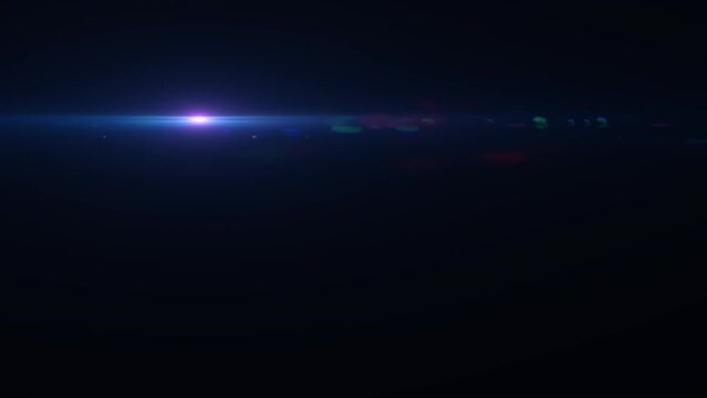 Animation of loading bar over light spots