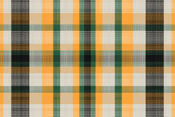 Tartan or plaid halloween color pattern.