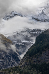 Obraz premium Klein Fiescherhorn (Suiza)