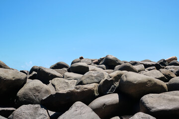 rochers au soleil