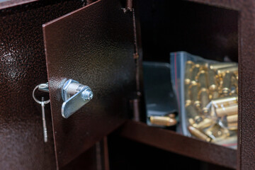 open gun safe