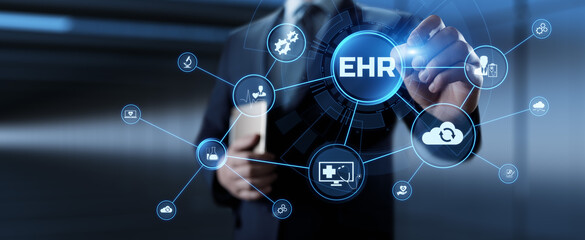 EHR Electronic health record medical data automation.