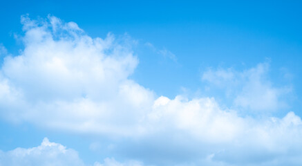 blue sky with clouds