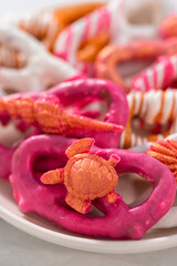 Gourmet Chocolate Covered Pretzel Twist