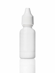 Plastic bottle for nasal spray and eye drops