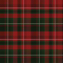 Tartan pattern,Scottish traditional fabric seamless Christmas tone, green and red background	
