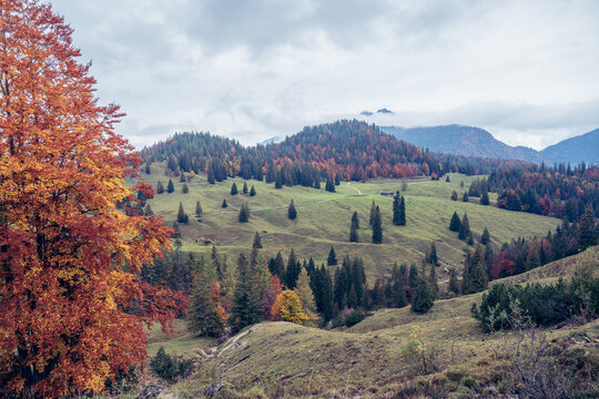 Autumn Hiking in Bavarian Alps