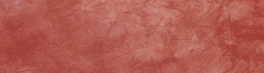 Old red wall texture background with retro style surface cement banner backdrop well editing text...