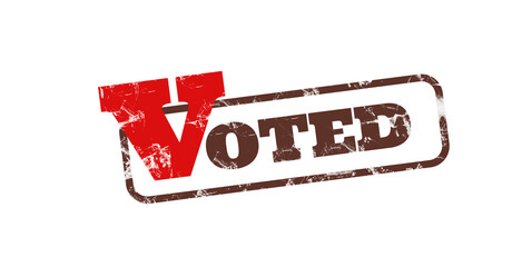 I voted. Election concept. Democracy