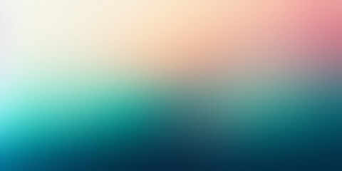 Cyan hues on a gradient backdrop that is blurry