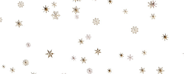 The winter background, falling snowflakes