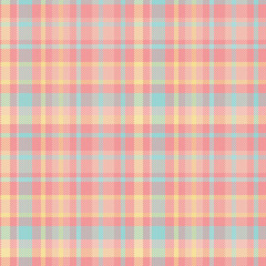 Seamless tartan plaid pattern in Green and Pink Color.