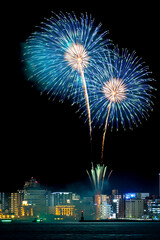 わっしょい百万夏まつり前夜祭花火大会2022