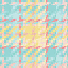 Seamless tartan plaid pattern in Green and Pink Color.