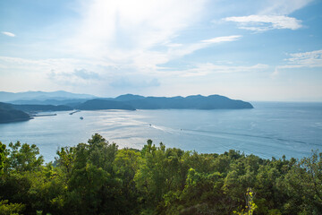 Fototapeta na wymiar 徳島県　瀬戸内海の風景　 