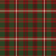 Tartan pattern,Scottish traditional fabric seamless Christmas tone, green and red background