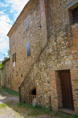 Fototapeta na wymiar Old buildings at Valsanzibio, Padua province, Italy