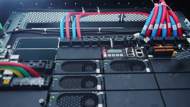 lightening light on eletrical equipment