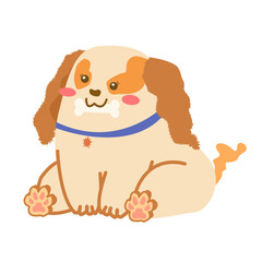 cute puppy, dog, cute cartoon animal, doggy, cute animal