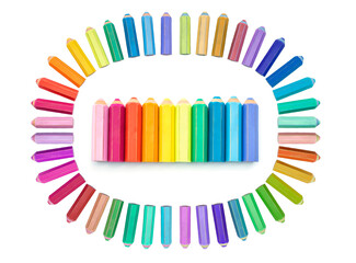 Obraz premium colorful eraser in shaped pencil