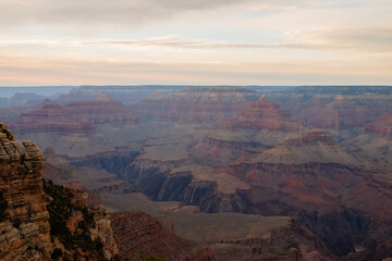 Fototapeta na wymiar View of Grand Canyon. South Rim of Grand Canyon National Park in Arizona