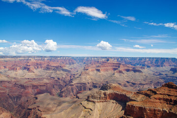 Fototapeta na wymiar View of Grand Canyon. South Rim of Grand Canyon National Park in Arizona