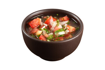 Pepper sauce in bowl