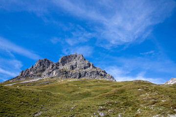 landscape of the mountains - austrian alps