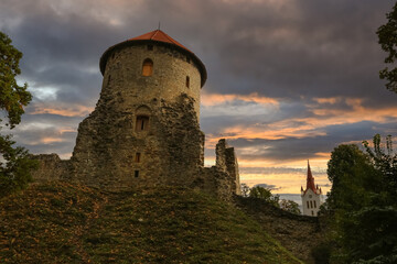 Fototapeta premium Town Cesis, Latvia