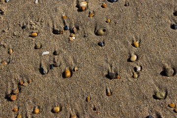 Pebbles on the beach