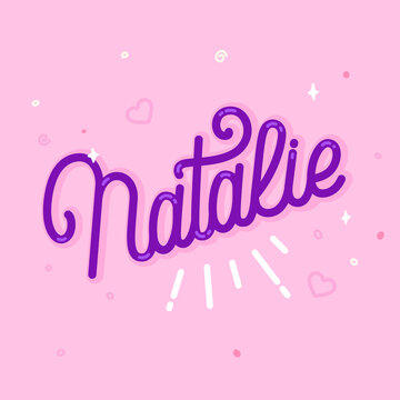 Cute Natalie Name Wallpapers Personalize Your Device