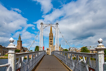 Greig Street Bridge, Inverness  in Scotland, United Kingdom