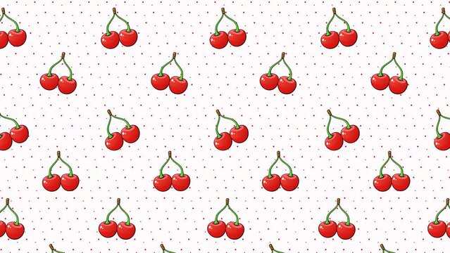 Fruit illustrations wallpaper