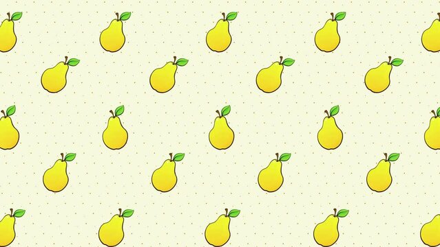 Fruit illustrations wallpaper