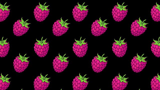 Fruit illustrations wallpaper