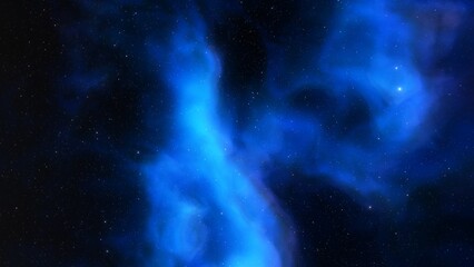 Fototapeta premium Deep space nebula with stars. Bright and vibrant Multicolor Star field Infinite space outer space background with nebulas and stars. Star clusters, nebula outer space background 3d render 