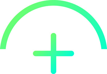 Fototapeta premium Add ui icon 