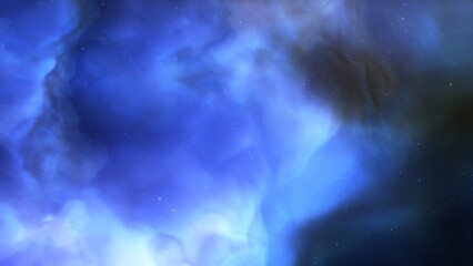 Space nebula, for use with projects on science, research, and education. Illustration
