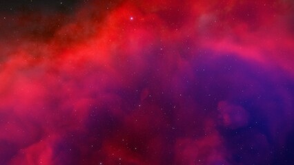 nebula gas cloud in deep outer space
