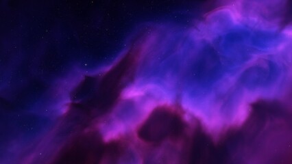 nebula gas cloud in deep outer space
