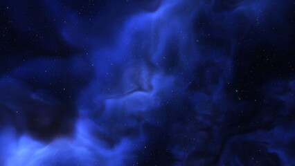 Obraz na płótnie Canvas Cosmic background with a nebula and stars 