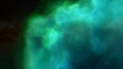 Fototapeta na wymiar Cosmic background with a nebula and stars 
